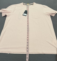 VRST Pocket T-Shirt Mens Size Large Light Pink Stretch Lightweight New!