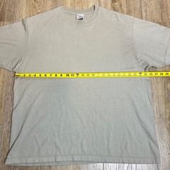 Shaka Wear T Shirt XL Heavyweight Cotton Garment Dye Tan Streetwear Mens