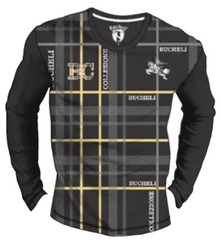 Men’s Long Sleeve Bucheli T Shirt,Italian Style,Cotton,Stretch S to XL….A9.A