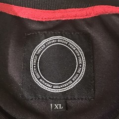 Maxi Milian Chicago Bulls Hockey Sports Mens Jersey Blk/Red Size XL Long Sleeve
