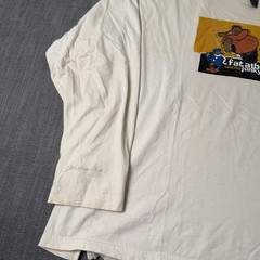 Platinum FUBU Fat Albert & The Junkyard Gang Mens 3XL Y2K Vintage Shirt *STAINS*