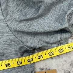 NWT ASICS Men’s Knit Spacedye SS Tee Small Gray Running Athletic MSRP $35