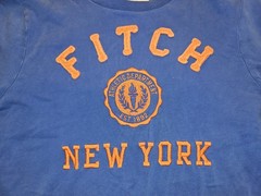 Abercrombie & Fitch New York – Blue Long Sleeve Shirt (Muscle) – Size M – 0020T