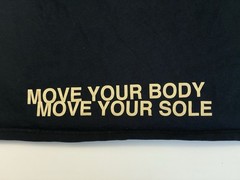 Nike Sportswear World Tour Men’s 100% Cotton T-shirt SIZE: M Move Your Body/Sole