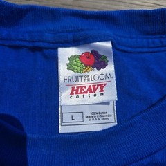 Vtg Fruit Of The Loom USA Fabric Erskine Academy Home Of The Eagles Size Large