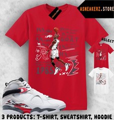 Shirt To Match AJ 8 Bugs Bunny 2025 Sneaker Matching Tee MJ 23 Accolades T-Shirt