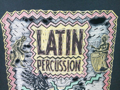 Vintage Latin Percussion LP T Shirt Drum Graphic L Made in USA Single Stitch