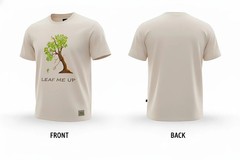 T-Shirt Crew Neck 100% Cotton Lightweight Breathable Streetwear Tree Graphic