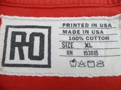 Roots Of Fight Muhammad Ali T Shirt Mens XL Red 1971 Fight Of The Century NY USA