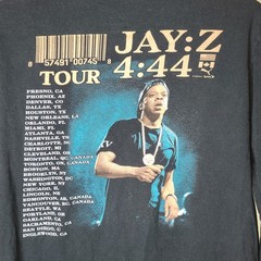 Jay-Z 4:44 Tour Puma Long Sleeve T-Shirt Men’s Black Gold Graphic XL/XG/XG