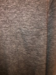 Eddie Bauer Long Sleeve Pocket Tee Textured Heather Gray Fabric Size Large NWT