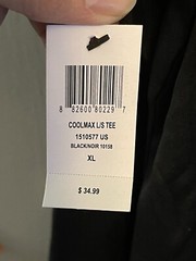 Caterpillar Coolmax Men’s NWT Long Sleeve Black Tee UPF 50 Breathable Size XL