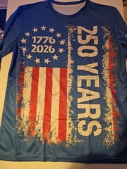250 Years American Anniversary 250th Independence Day Dri Fit T-Shirt XL