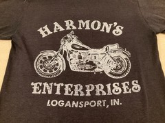 Harley Davidson 3D Emblem Vintage 80s “A Way of Life” S/M Harmon’s Enterprises