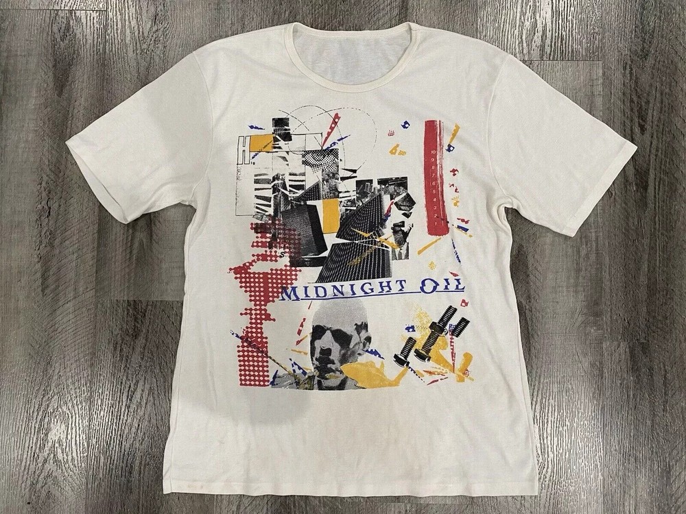 Midnight Oil Band COUNTING DOWN T SHIRT Full Size S-5XL H350
