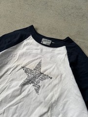 Counter Culture Defy Tradition Star Graphic Raglan Baseball Tee