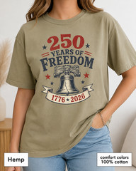 America 250th Anniversary Liberty Bell Comfort Colors Shirt