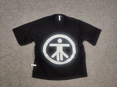 AELIZA studio Design unique collection Oversized Logo Black Shirt