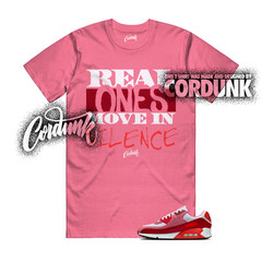Air Max 90 Peony Light Crimson Team White Valentines Day 2026 T Shirt REAL