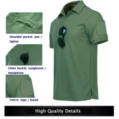 Men’s Polo Shirt Golf Sports Plain Casual New T Shirt Short Sleeve