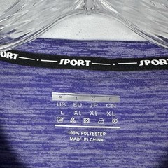 Mens Size L Large Workout Shirt Short Sleeve Quick Dry Shirt Running Reflective
