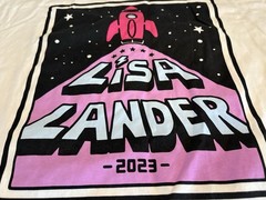 Lisa Lander 2023 Live Is Smiles Always T-Shirt Size Large