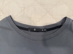 Uniqlo x Jil Sander +J Supima® Cotton Relaxed Fit T-Shirt Dark Grey Size Medium