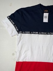 Brand New- Le Tigre Tri Color Crewneck T-Shirt Mens (Size M)