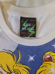 Sailor Moon Shirt Front Only AOP Size Large The Black New Bootleg