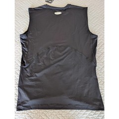 NWT Under Armour Men’s Size XL Black Sleeveless Compression Shirt (0882)