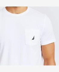 Men’s Pocket T-Shirt Casual Crew Neck Short Sleeve Solid Tee True to Size Fit