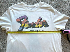 Goodfellow & Co Fender Los Angeles California T-Shirt Ivory Men’s Large