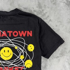 Chinatown Market Shirt Mens Small Black Smiley Atom Graphic Streetwear Tee
