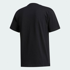 adidas Originals Airbrush Trefoil Logo T-Shirt Black Men’s Tee