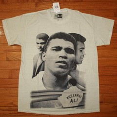 UNISEX Graphic T-Shirt MUHAMMAD ALI Mens Size SMALL Boxing Champion *S5