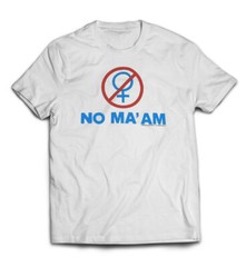Adult Married With Children Funny TV Show Al Bundy NO MA’AM T-shirt Graphic Tee