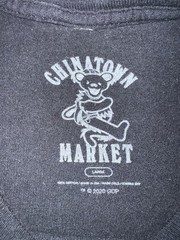 Chinatown Market x Grateful Dead Men’s PMA T Shirt Sz L Dancing Bear Black