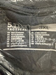 NWT Men’s 5.11 Tactical Station Wear S/S Tee 40050 Fire Navy Size XXXL