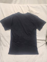 AC/DC Black T-Shirt Back In Black Graphic Band Rock Short Sleeve Men