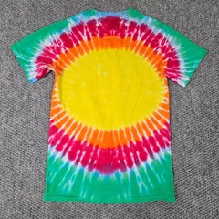 Bored Teenager Earth Day Tie Dye Graphic T-Shirt Mens Small Walking Earth