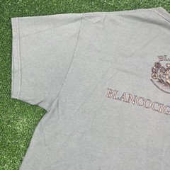 Y2K Blanco Cigars Tobacco 2000s Promo Tee Olive Green Shirt Men’s XL 24×29 -READ