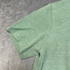 Chaps T-Shirt Mens 2XL Heather Green Embroidered Logo Everyday Wear Casual Tee