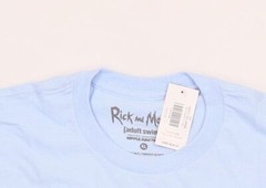 Rick & Morty Adult Swim Cartoon Network Blue Short Sleeve T-Shirt Size XL
