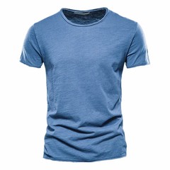 Men T-shirt Casual Soft Fitness Summer Thin T-shirts Men’s Home Clothes O-Neck S