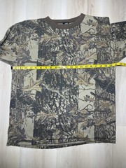 Vintage Ace Sportswear Single Stitch Sniper Camo Pocket T-Shirt Mens Sz L Grunge