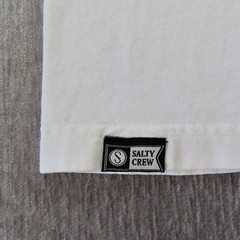 Salty Crew Shirt Mens XXL 2XL White Camo Fish Muscle Tank Top Beach Outdoor
