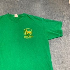 Yazbek T-Shirt Men XL Green Knit Cotton John Beer Puerto Vallarta Mexico Graphic