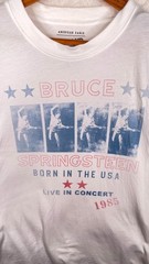 Bruce Springsteen 2024 “Born in the USA” American Eagle Band T-Shirt Unisex Med*