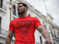 Mens Humorous Graphic T-Shirt Joke Sarcastic Graphic Novelty Funny T Shirt