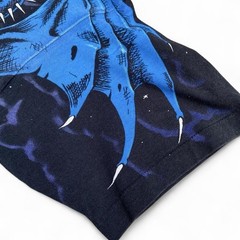 Vintage 1994 Liquid Blue Dragon All over Print Tee Sz Large